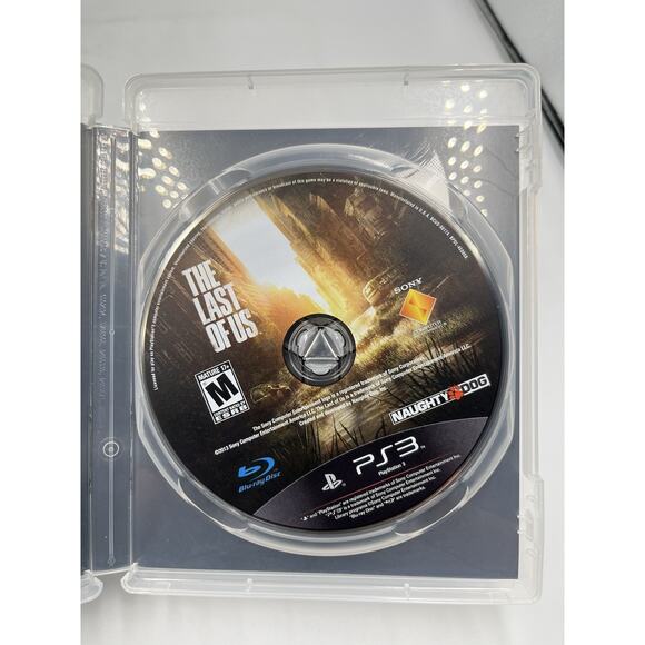 The Last of Us Somy PlayStation 3 PS3 BLACK LABEL - TESTED Works - Picture 5 of 8